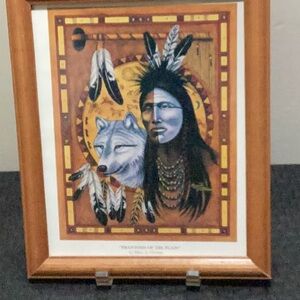 Native American Art Work “Phantoms of the Plain” Print by Mary Jo Pittman.
